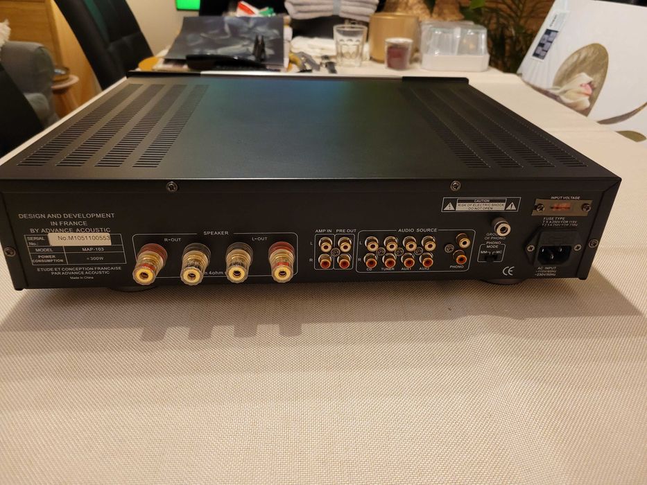 Wzmacniacz Advance Acoustic MAP 103 integra z pilotem