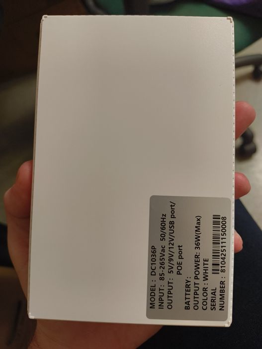 UPS ДБЖ DC1036P 36вт