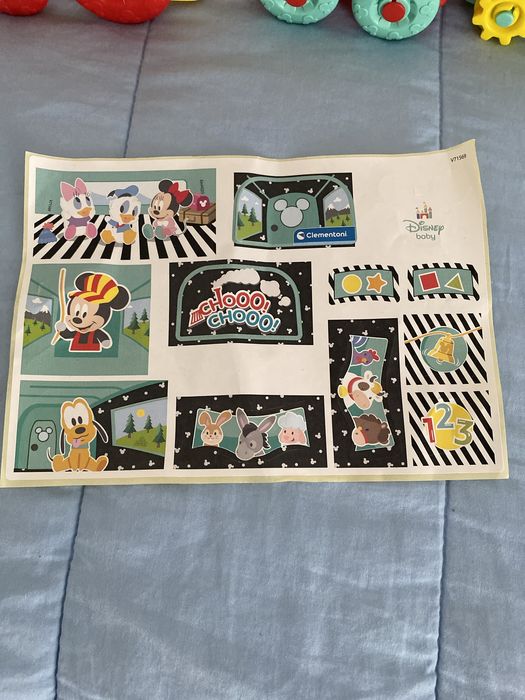 Comboio brincar bebé  - Clementoni disney baby