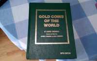 Catálogo com referência a moedas ouro do Mundo