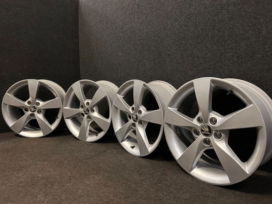 Alufelgi Skoda Scala, Fabia III, IV, Kamiq, Rapid 16 cali 5x100 4szt. Ładne!