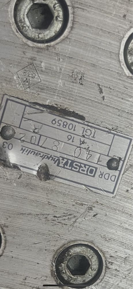 ORSTA pompa hydrauliczna zębata podwójna 140 07/02 (tandem)