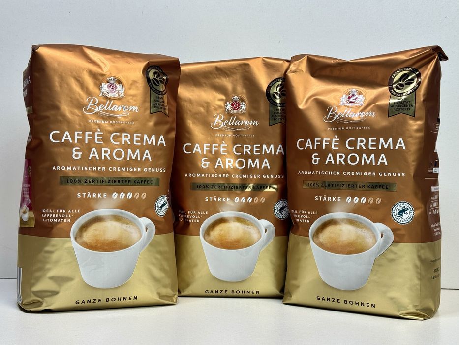 Німечинна Кава в зернах Bellarom Caffe Crema&Aroma 1000 г Зернава кава