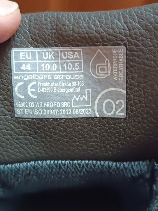 Продам мужские рабочие ботинки Engelbert Strauss