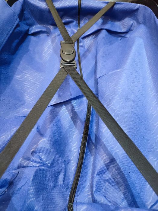 Валіза дорожня М Polo чорного кольору