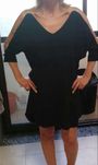 Vestido Muito elegante!Estilo tunica. Novo! Preto e dourado.