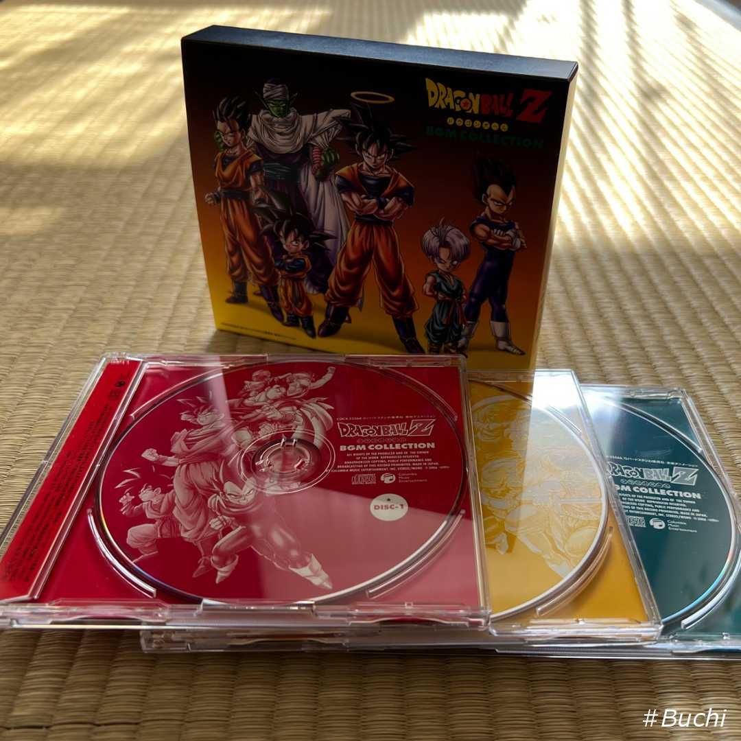 Dragon Ball Z BGM Collection Vol.1-3 Japonia