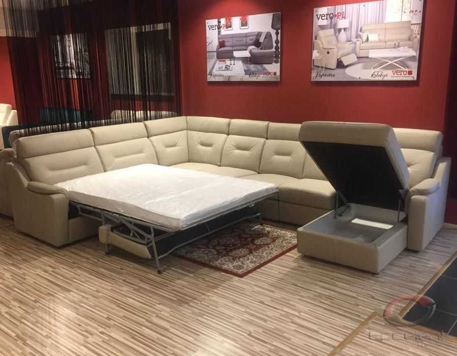 Narożnik PAPAVERO z f. spania i relaks WYPRZEDAŻ -30%