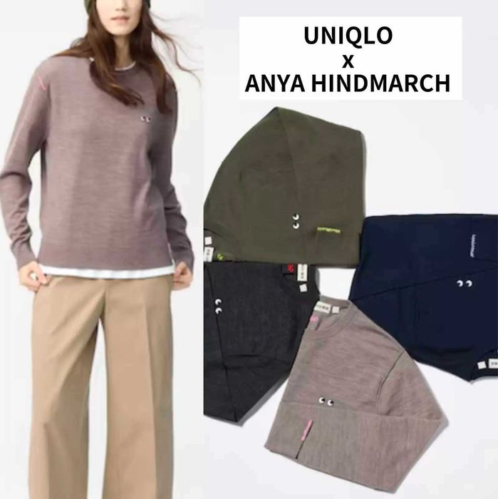 Джемпер светр Uniqlo вовна мериноса S,M,L різні моделі