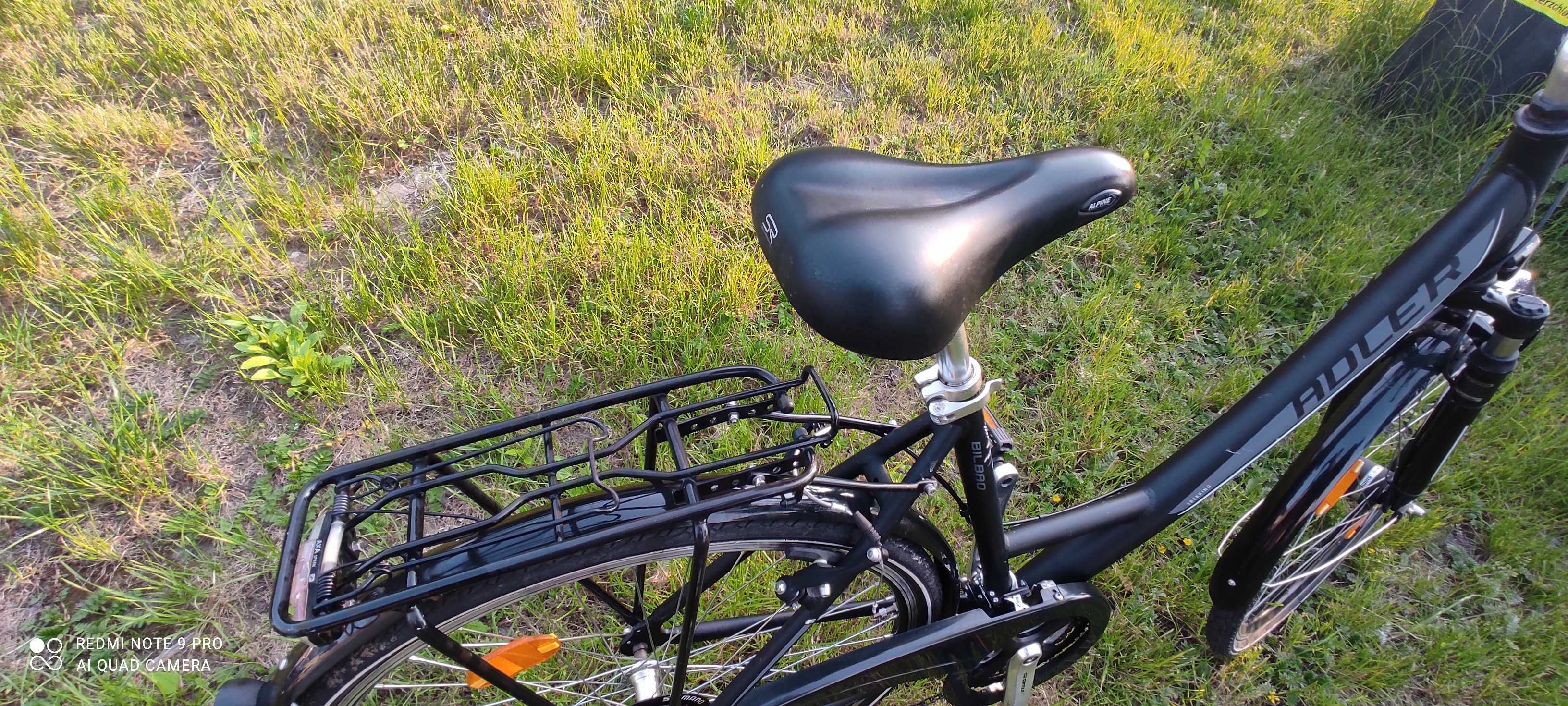 ADLER Rower miejski Trekking BILBAO Shimano Lekki Aluminiowy