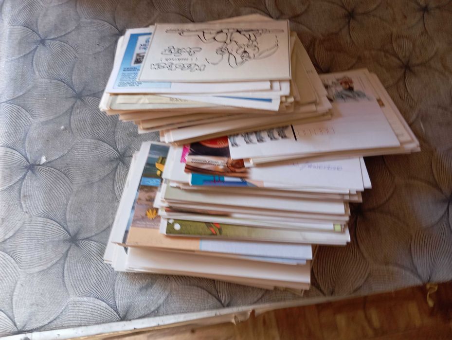 porządki domowe kartki pocztowe