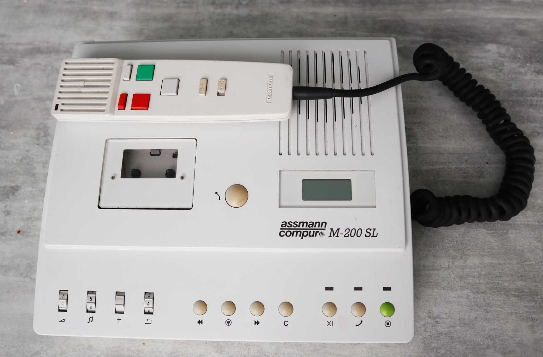 Кассетный плеер дека диктофон Assmann Compur M-200SL