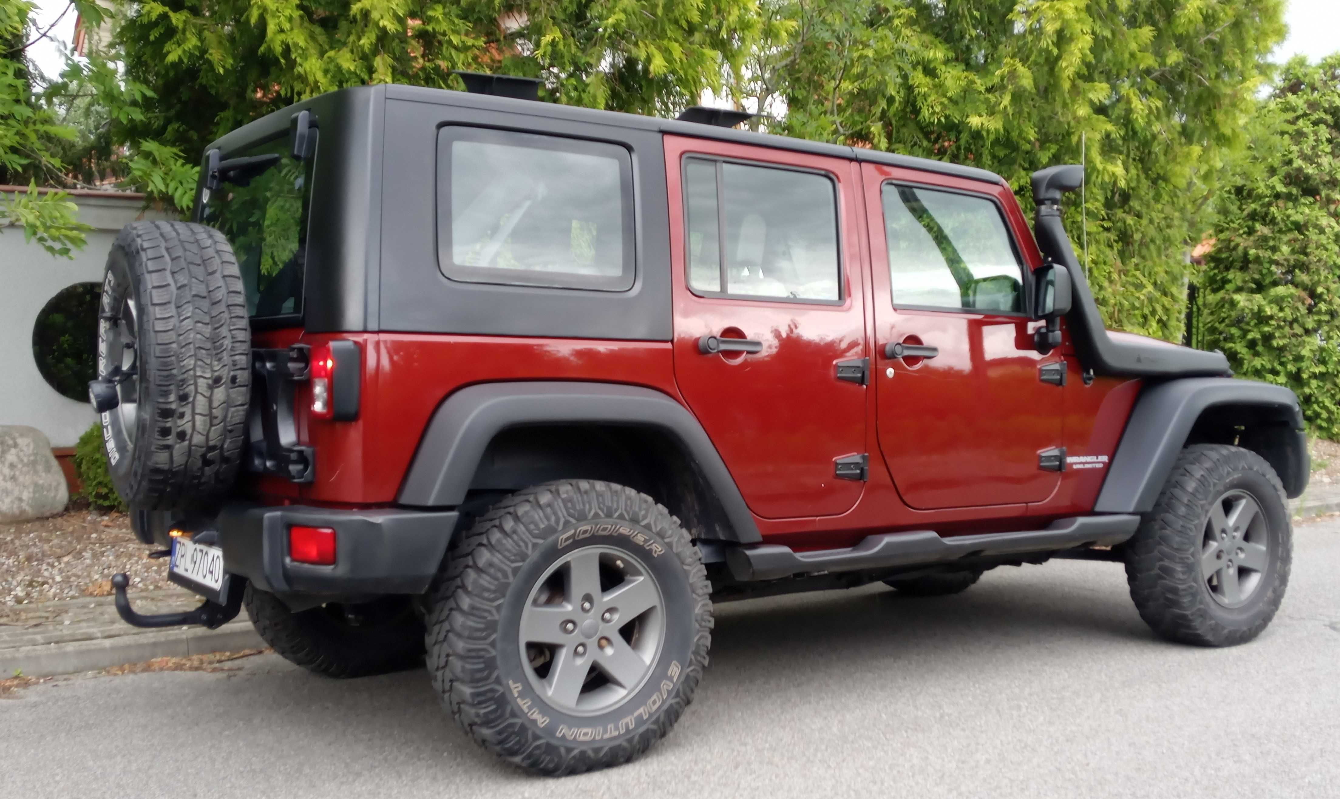 Jeep Wrangler RUBICON JK salon PL 2,8 CRD automat 4X4 hak LIFT zamiana