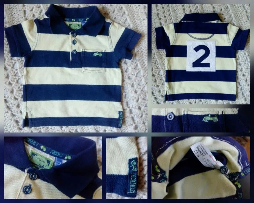 JasperJconran - koszulka polo na 9-12 miesiąca (80) /k21.