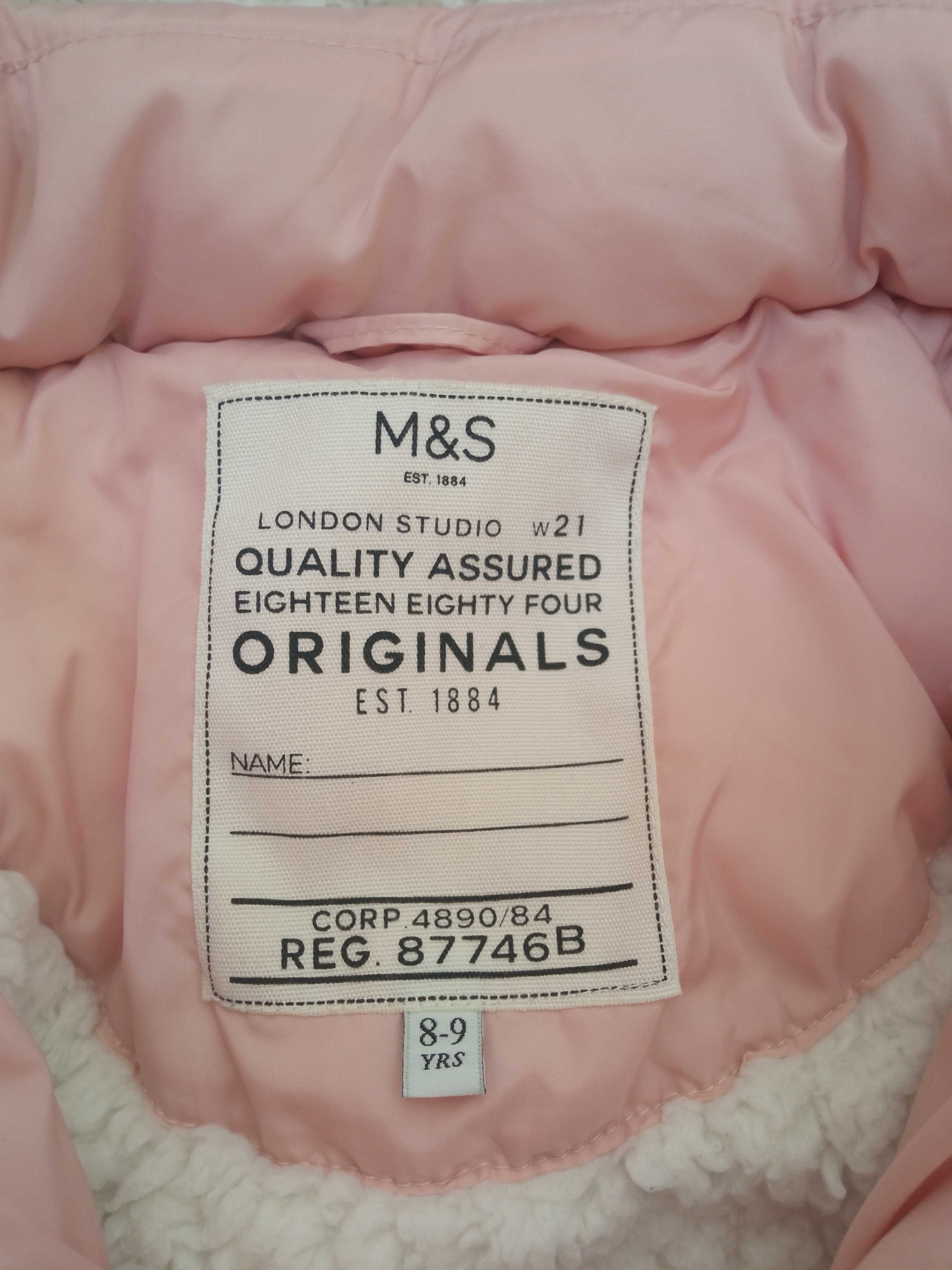 Kurtka dziewczęca M&S 8-9 lat