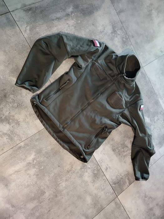 Polar Softshell Ocieplacz militarny wojskowy, 128z/mon stan bdb, XS/XS