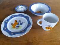Zestaw porcelanowy dla dziecka