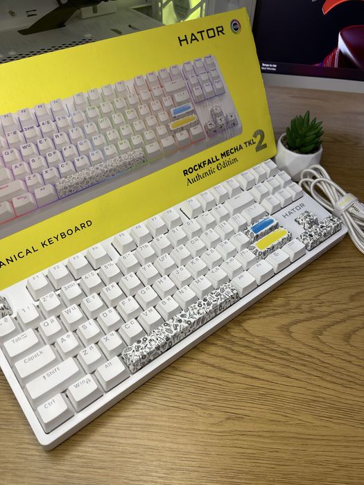 Ігрова клавіатура HATOR Rockfall 2 Mecha TKL Authentic Edition