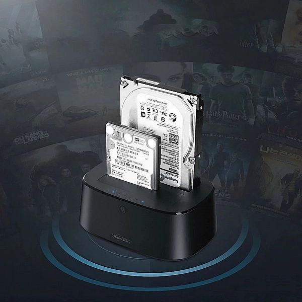 Stacja dokująca Ugreen CM198, 50857 z USB 3.0 do dysków SATA 2.5" 3.5"