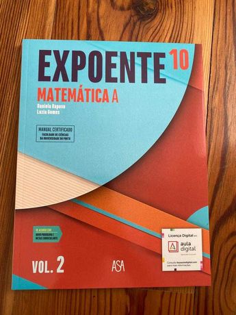 Manual Matemática A 10ºAno - Manual e caderno de ativ 10ºAno