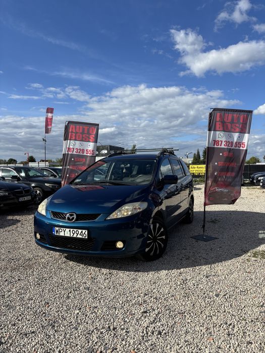 Na Sprzedaż Mazda 5 1.8B/bez rdzy/klima/7-os/super st/zamiana/gwarancj