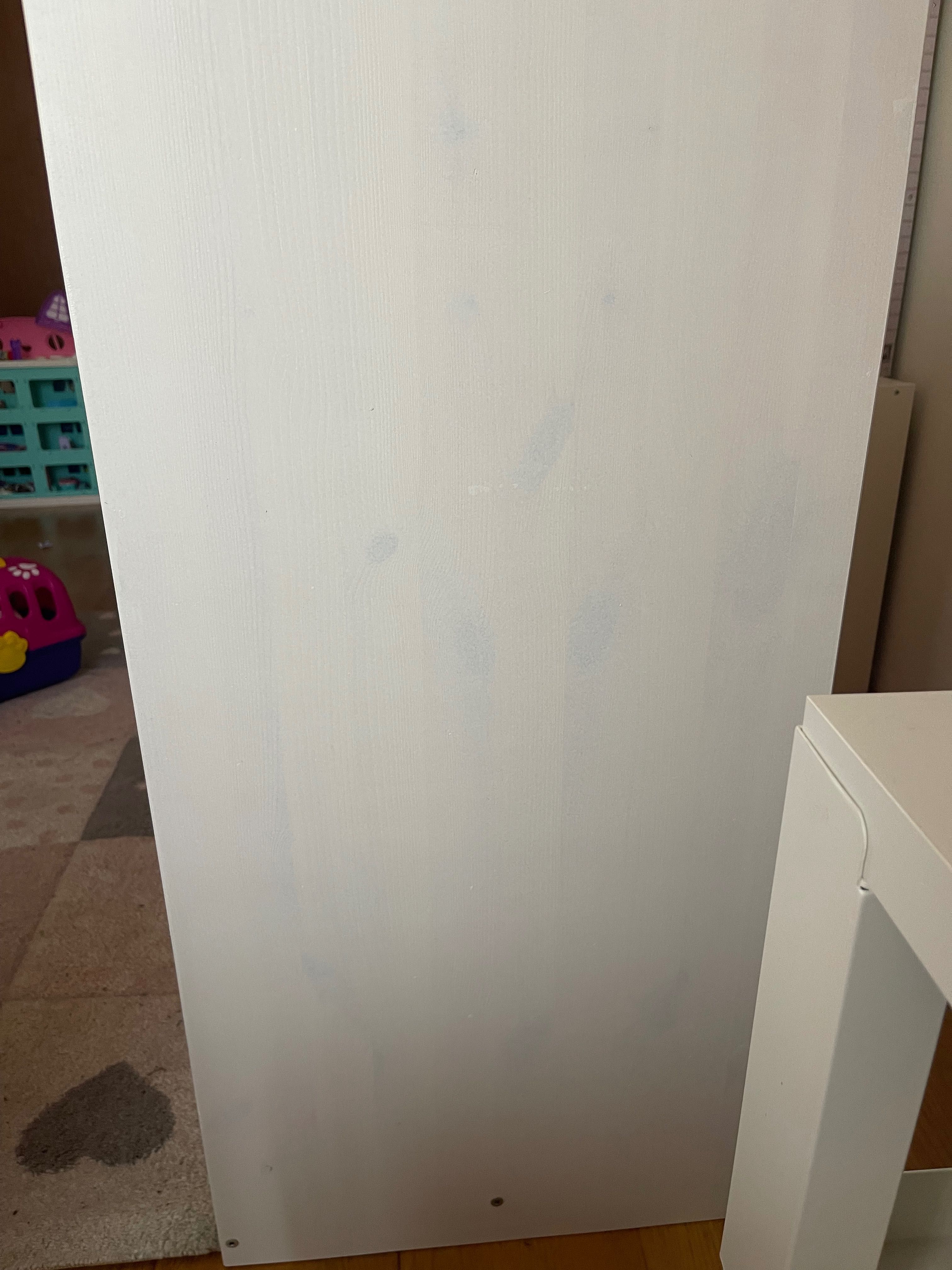 Ikea Trofast móvel de arrumação em pinho pintado de branco