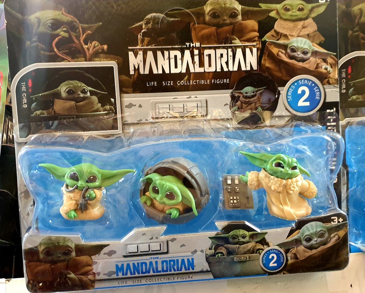 Extra zestaw figurek Yoda Mandalorian