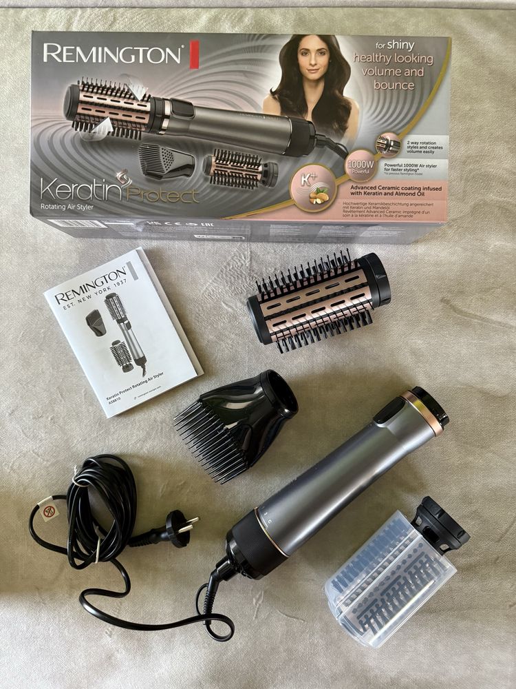 Lokówko suszarka Remington Keratin Protect obrotowa
