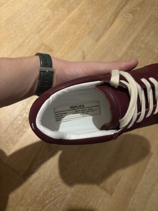 maison margiela replica red