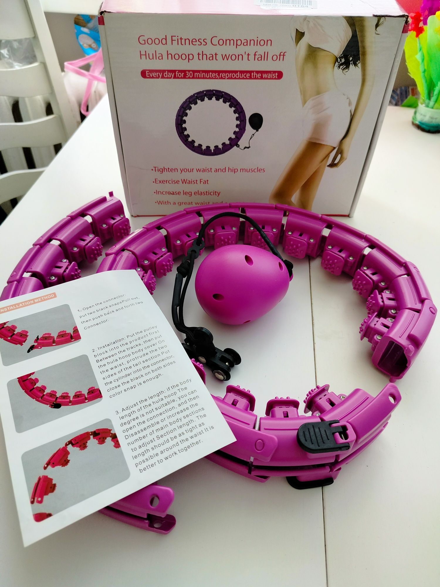 Hula hop Smart fioletowe