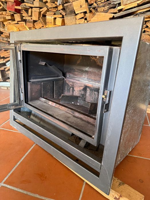 Lareira sem ventilação