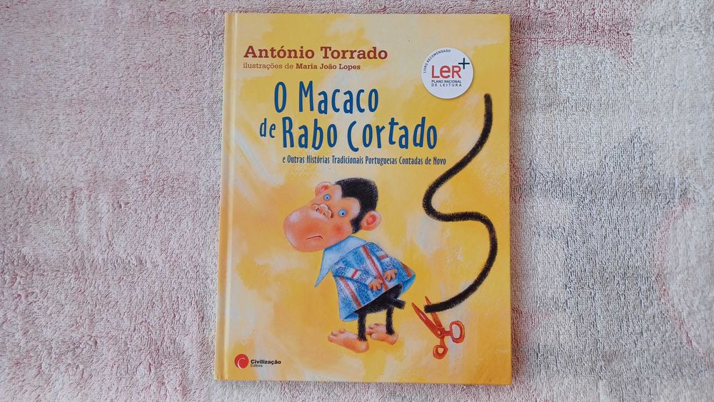 Livro: O Macaco do Rabo Cortado de António Torrado