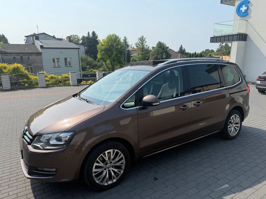 Volkswagen Sharan Sharan 2012 rok Highline 140 konie DSG 7 miejsc, hak