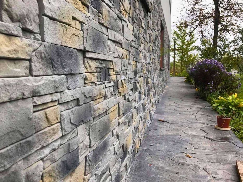 Kamień elewacyjny ścienny • Na dom, ogrodzenie, kominek