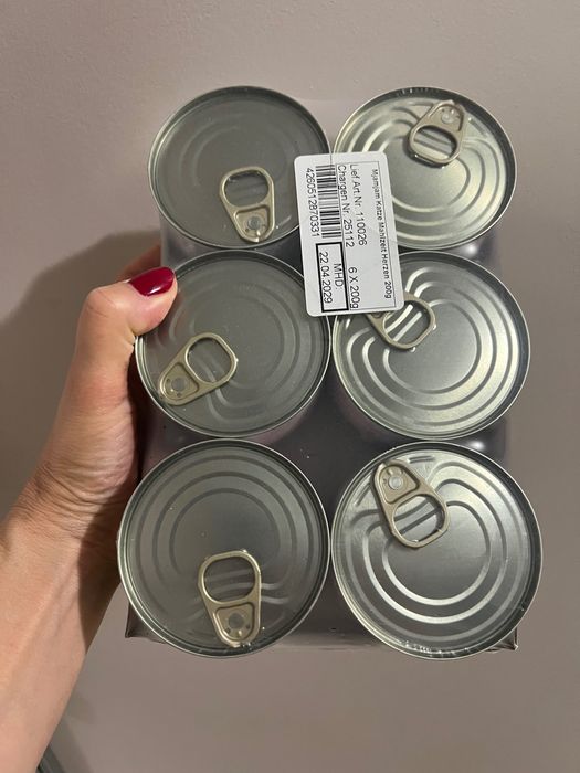 Karma mjam mjam 6x 200 g  sercami