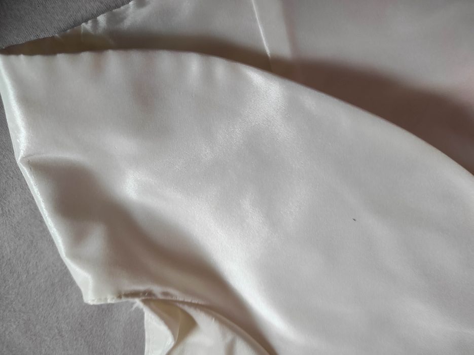 Bolerko ślubne ecru kość słoniowa 38 M