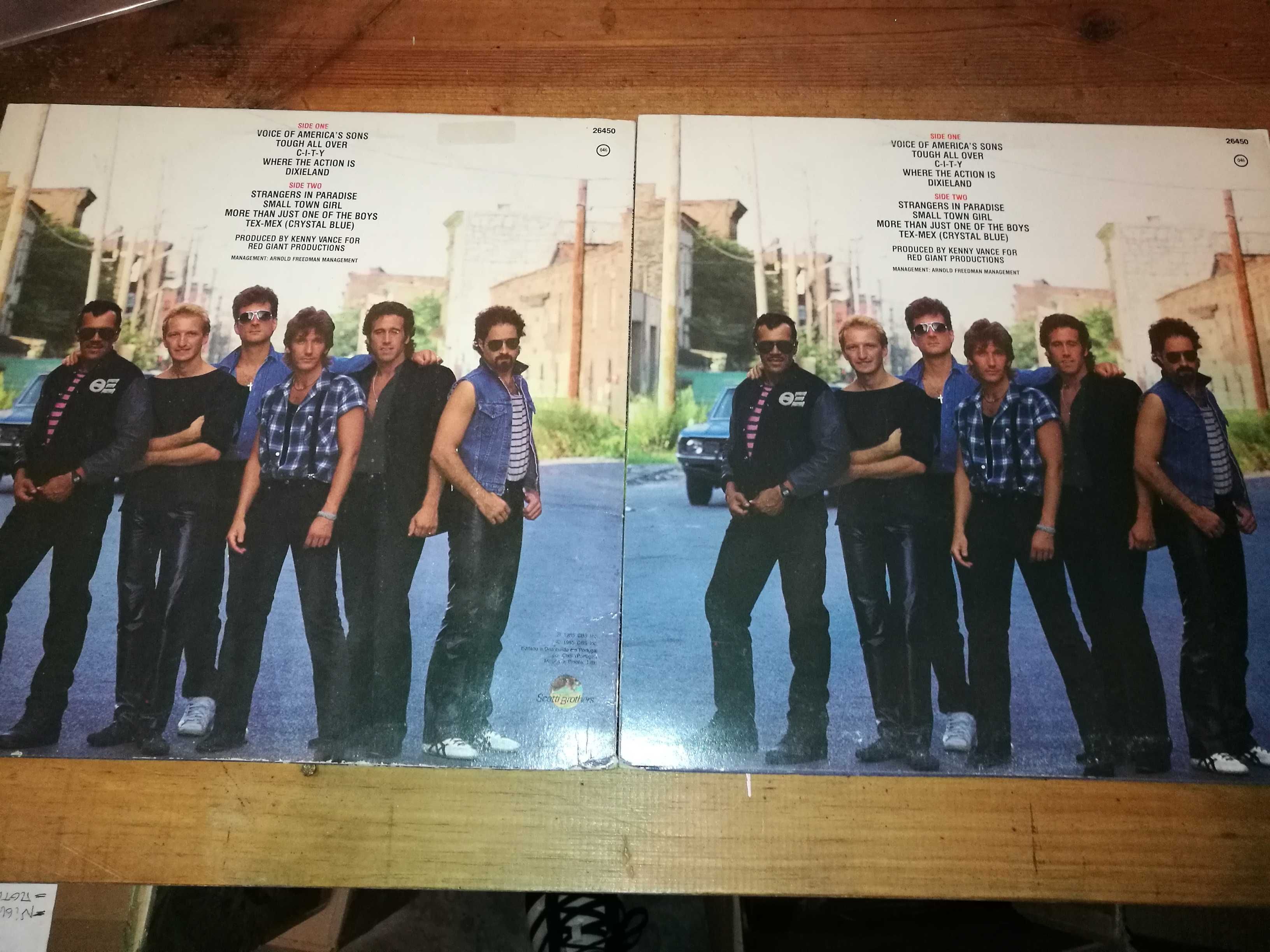 John   Cafferty And The Beaver Brown Band  - Touch All Over LP