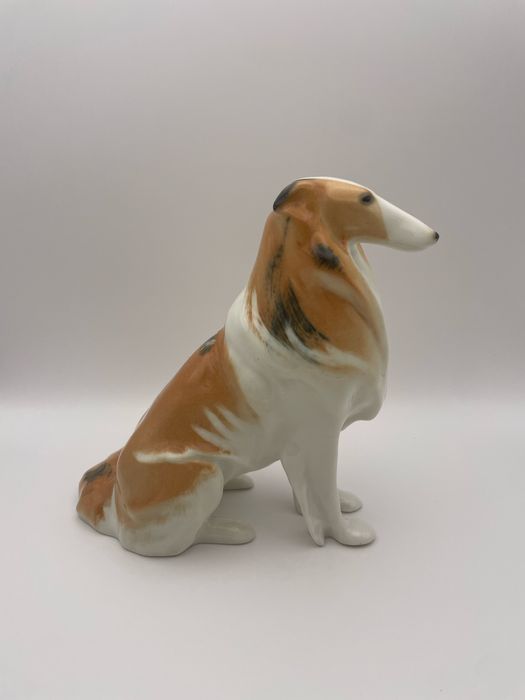 Figurka psa rasy collie Lomonosow