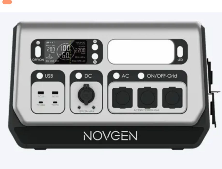 Портативна станція NovGen 2048 ( пікова 4400)