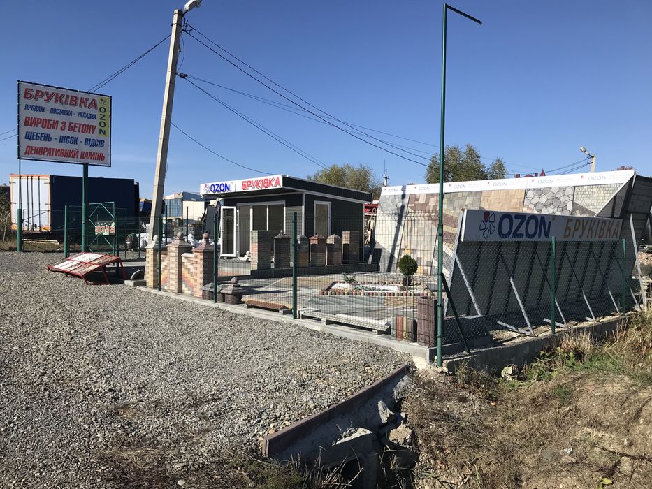 Тротуарна плитка,Бордюри,Цегла,Декоративне каміння