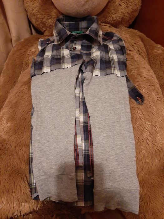 Camisa xadrez 7 anos