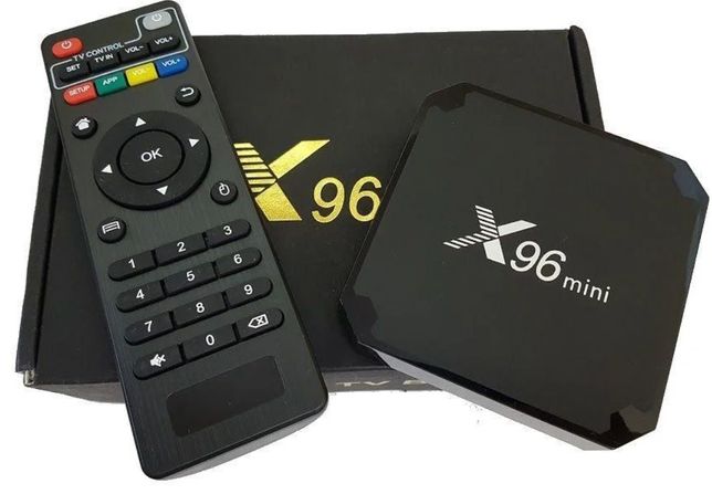 Приставка смарт тв бокс smart tv box x96 mini 4-ядерна 2Гб/16Гб андрої