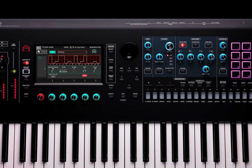 ROLAND FANTOM 6 EX - Doskonały  Flagowy Syntezator | Zostaw Stary