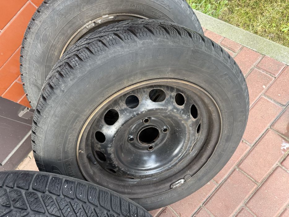 Felgi kola opony 195/65/15 4x108 peugeot ford citroen zimowe 4 szt