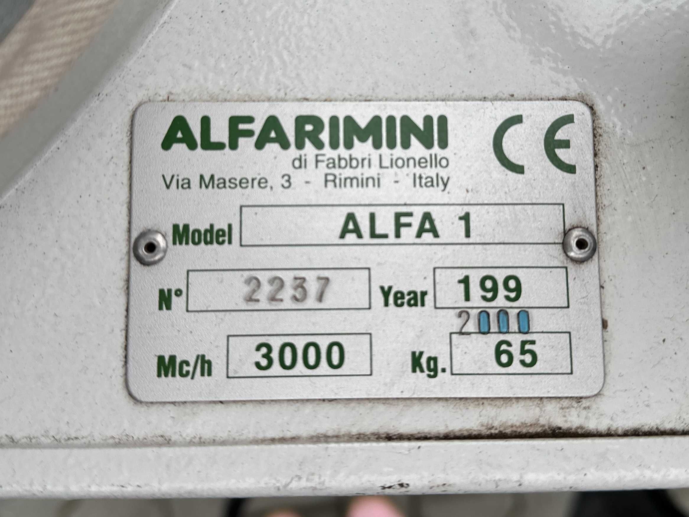 Odciąg trocin 1 workowy Alfa Rimini (1305)
