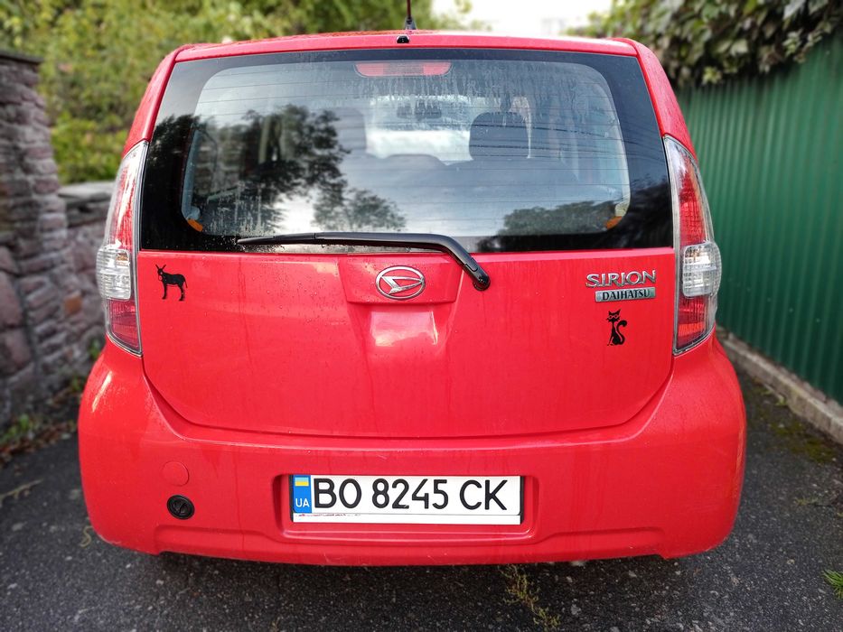 Daihatsu Sirion, оригінальний японець з ГБО