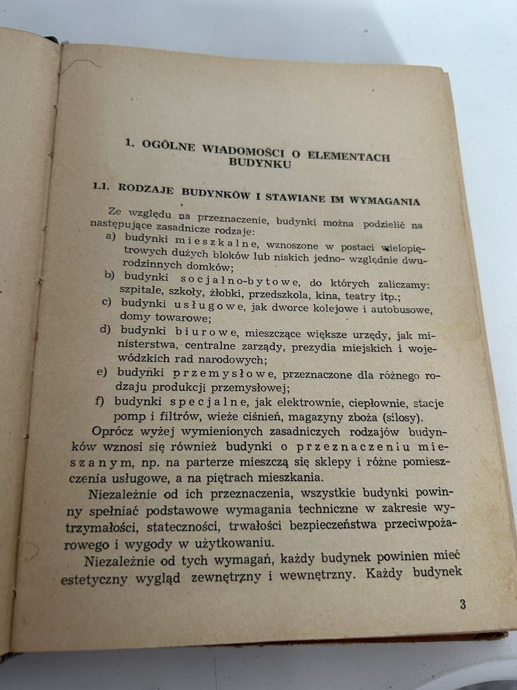 Stara książka Ustroje i roboty budowlane nr.6234