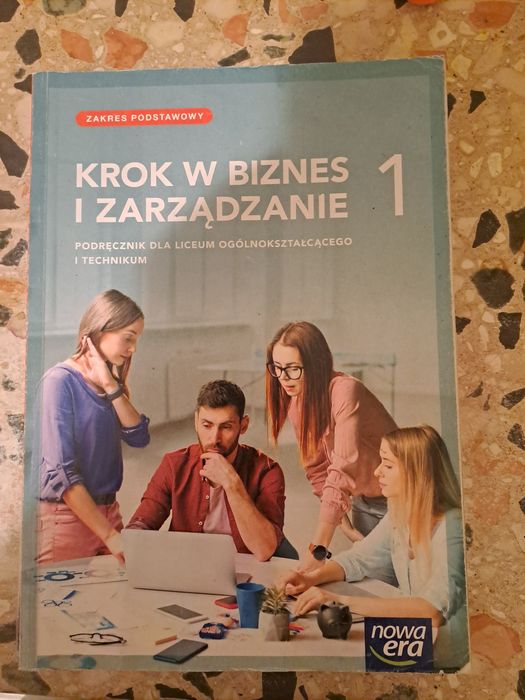 Krok w biznes  i zarządzanie klasa 1
