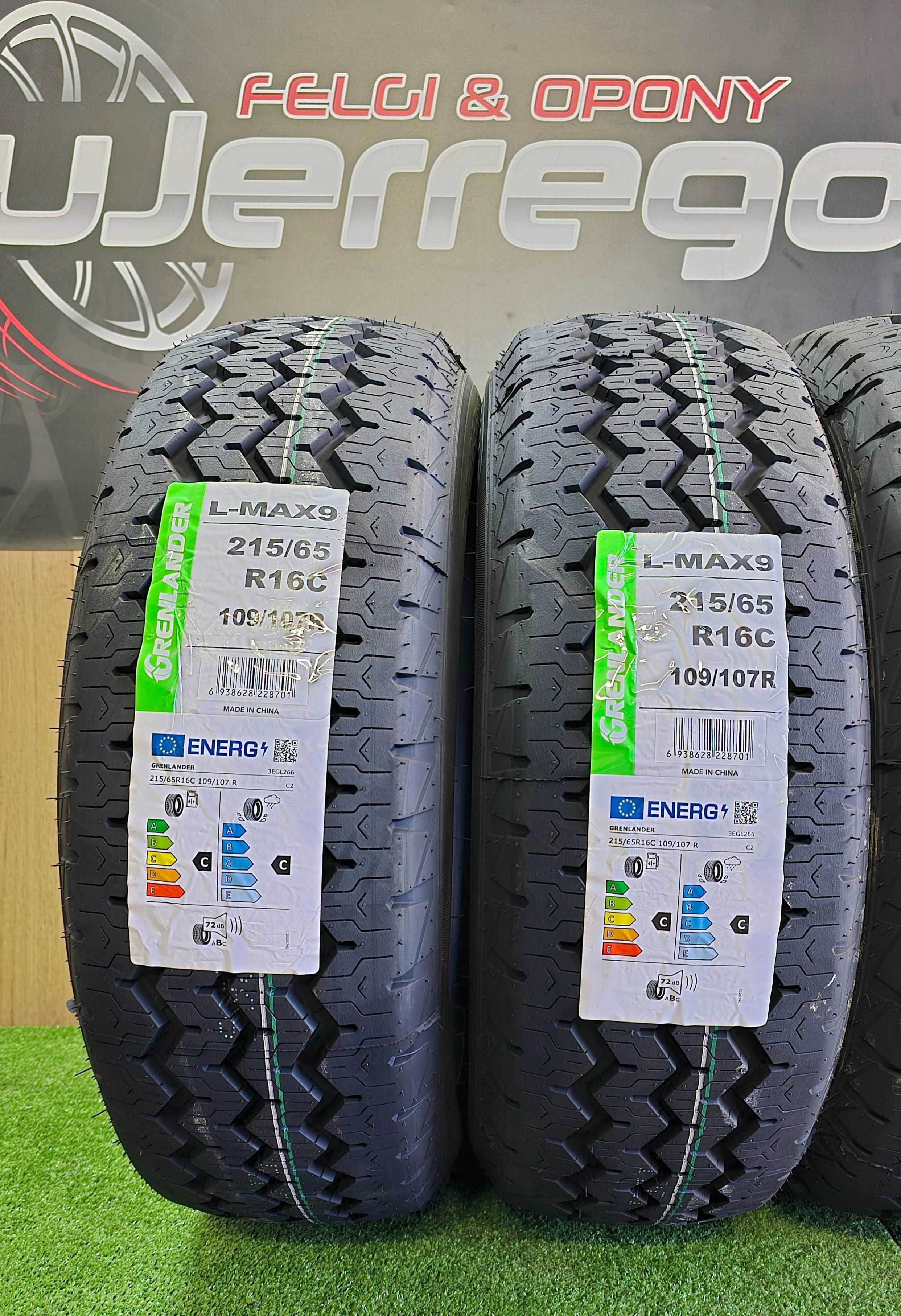 NOWE OPONY GRENLANDER L-MAX 9 215/65/R16C - 109/107R