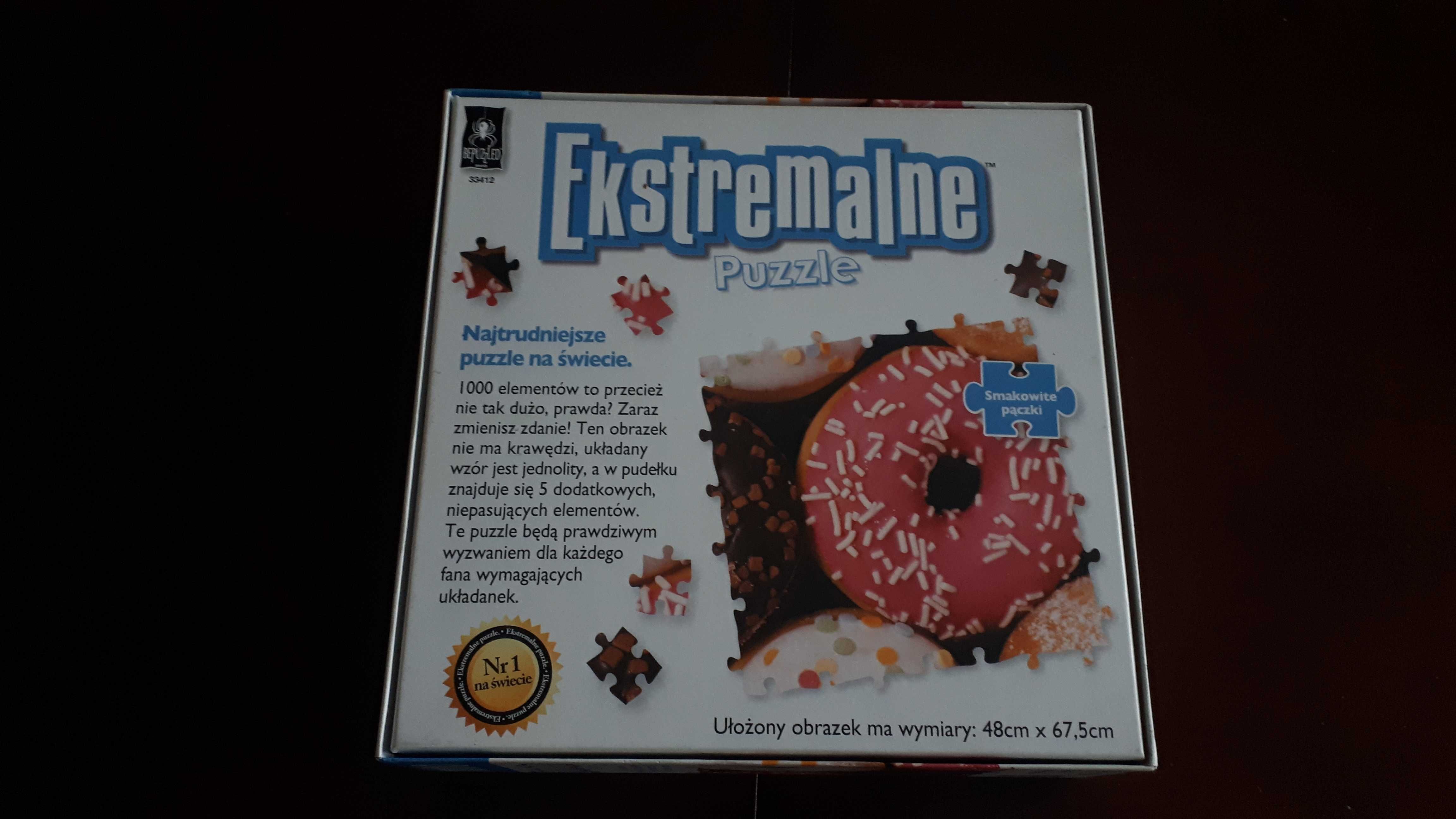 Ekstremalne puzzle, Smakowite pączki 1000